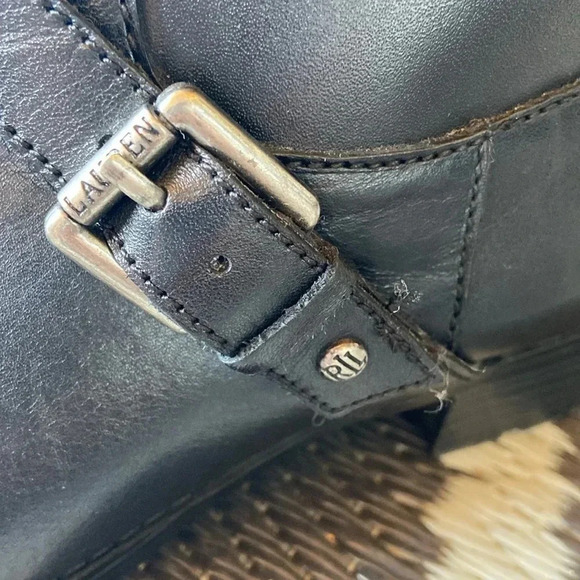 LAUREN Ralph  Lauren | Sahara Leather Boots - Picture 9 of 9